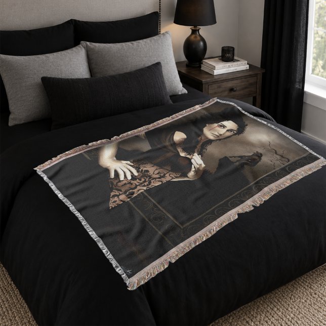 Couverture Fantaisie d'amour gothique sombre de vampire et de (Créateur téléchargé)