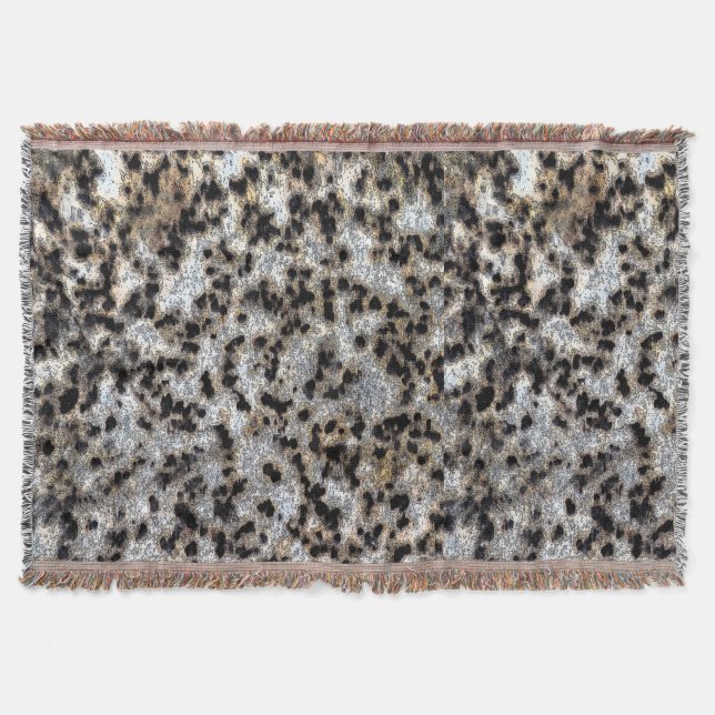 Couverture Faux Cheetah Spot Design - Lance Blanket (Devant)
