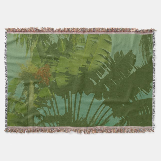Couverture Faux Vintage tissu tropical (Devant)