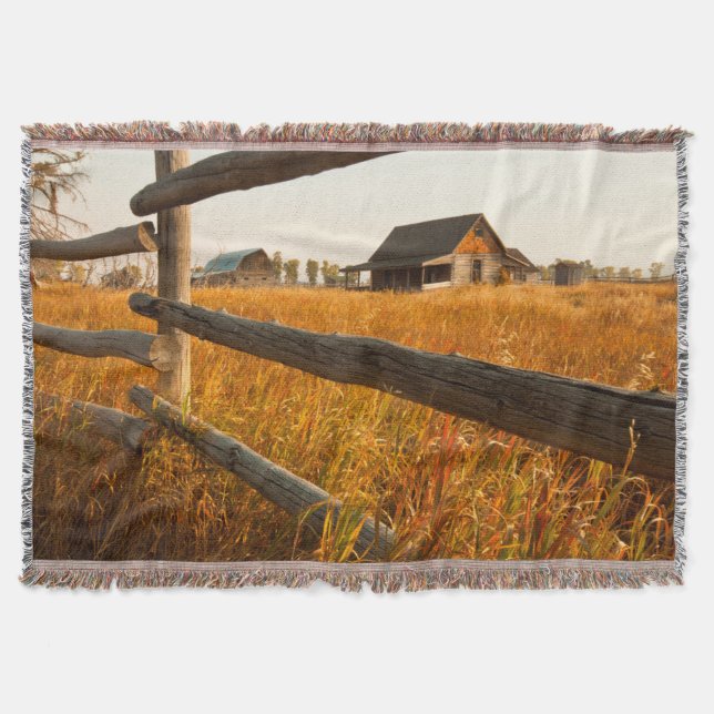 Couverture Ferme et clôture ferroviaire dans le Grand Teton (Devant)