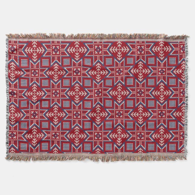 Couverture Festif Motif scandinave (Devant)