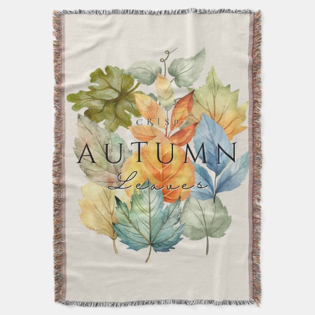 Couverture Feuille d'automne - Cosy Fall Home (devant Vertical)