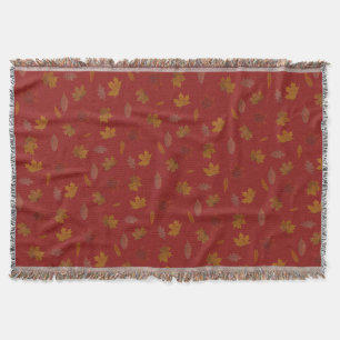 Couverture Feuille d'automne d'or sur la couleur faite sur