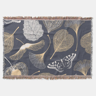 Couverture Feuilles de Ginkgo : Élégance florale incomparable