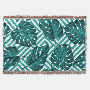 Couverture Feuilles tropicaux : Motif Floral sans joint.