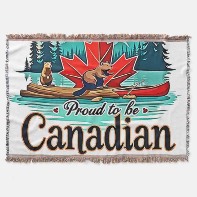 Couverture Fière d'être canadienne (Devant)