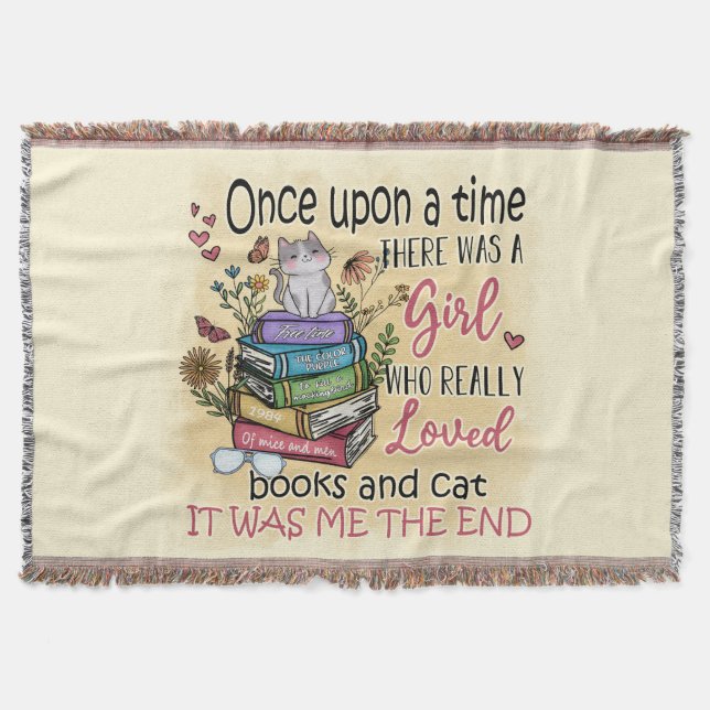 Couverture Fille qui aime les livres et les chats (Devant)
