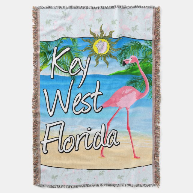 Couverture Flamant rose Floride Key West (devant Vertical)