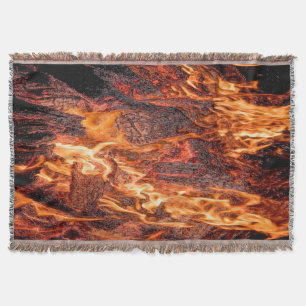 Couverture Flamme orange