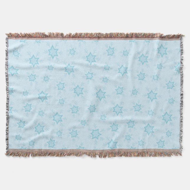 Couverture Fléchettes de neige, Bleu glacé, Fléchettes de nei (Devant)