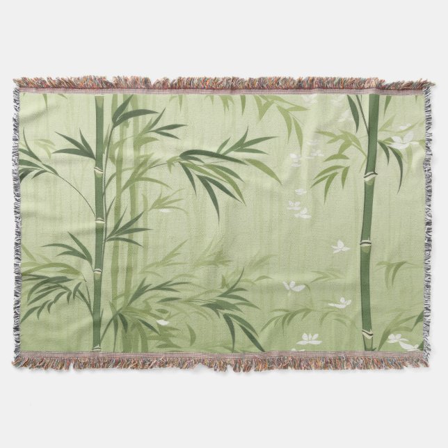 Couverture Fleur de bambou sereine asiatique  (1) (Devant)
