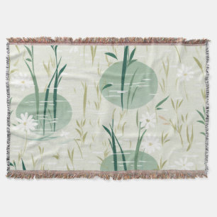 Couverture Fleur de bambou sereine asiatique (10)