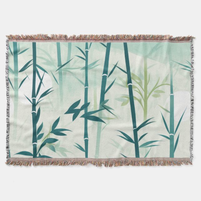 Couverture Fleur de bambou sereine asiatique  (5) (Devant)