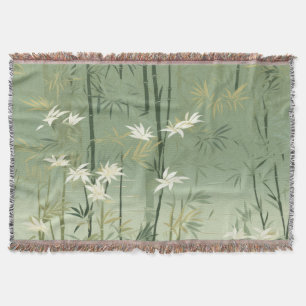 Couverture Fleur de bambou sereine asiatique (6)