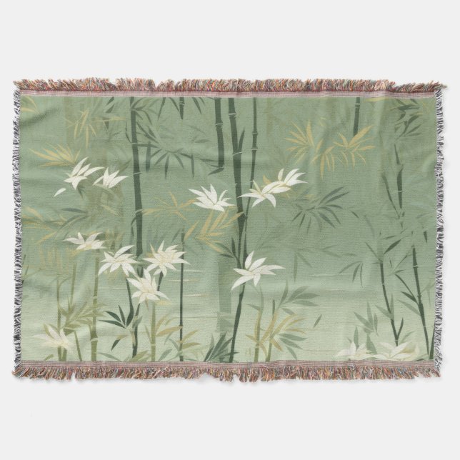 Couverture Fleur de bambou sereine asiatique  (6) (Devant)