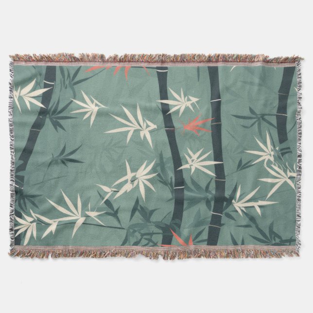 Couverture Fleur de bambou sereine asiatique  (7) (Devant)