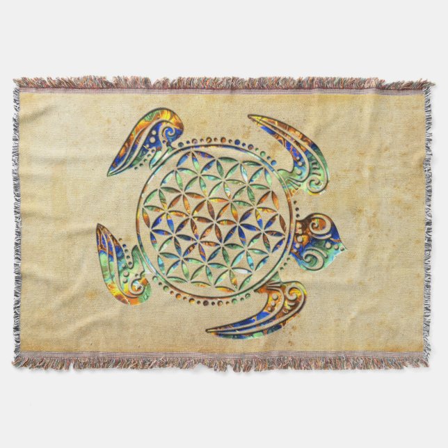 Couverture Fleur de DES Lebens - tortue de la vie/Blume (Devant)