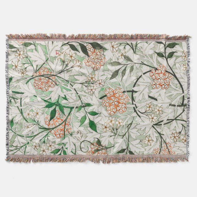 Couverture Fleur de jasmin de William Morris (Devant)