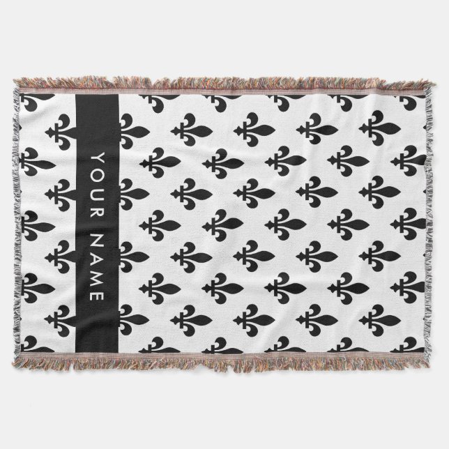 Couverture Fleur de Lis, Black on White, Black, Your Name (Devant)