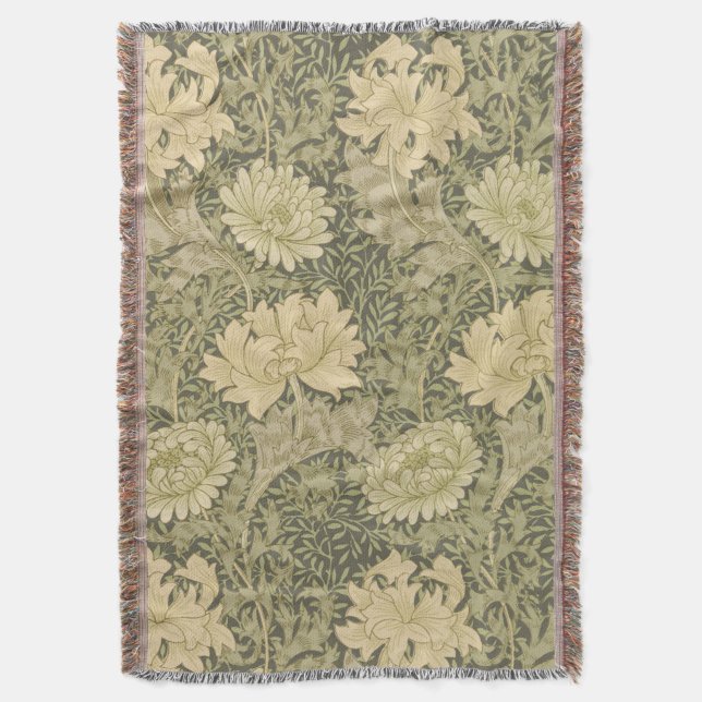 Couverture Fleur de Sauge Chrysanthème de William Morris (devant Vertical)