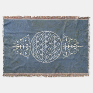 Couverture Fleur de vie / Blume des Lebens - vintage I