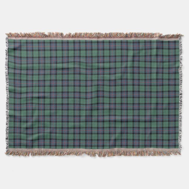 Couverture Fleur écossaise Tartan (Devant)