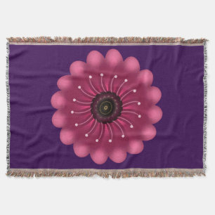 Couverture Fleur Fantastique Rose Luminescente Fleur Floral