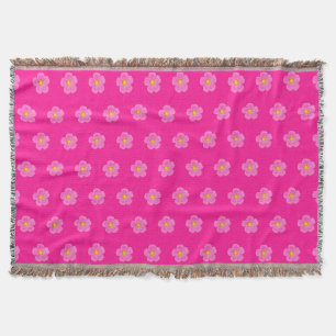 Couverture Fleur Rose rose Moss Motif sans couture sur