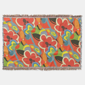 Couverture Fleurs Abstraites