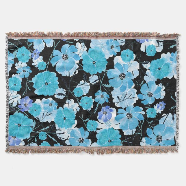 Couverture Fleurs aquarelles : Une Tapisserie délicate (Devant)