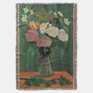 Couverture Fleurs avec du lierre par Henri Rousseau, Floral V