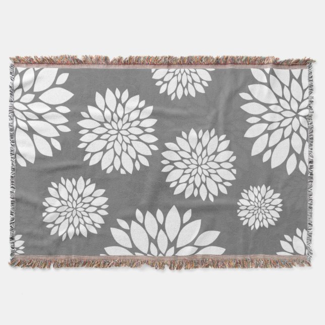 Couverture Fleurs contemporaines blanches (Devant)