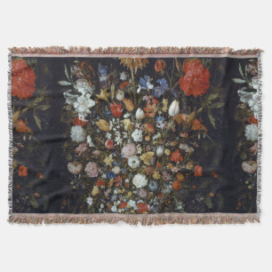 Couverture Fleurs dans un bateau en bois Jan Brueghel l'aîné