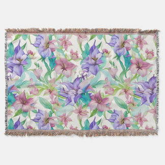 Couverture Fleurs de motifs floraux