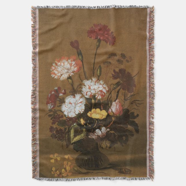 Couverture Fleurs de nature morte florale dans un vase, baroq (devant Vertical)
