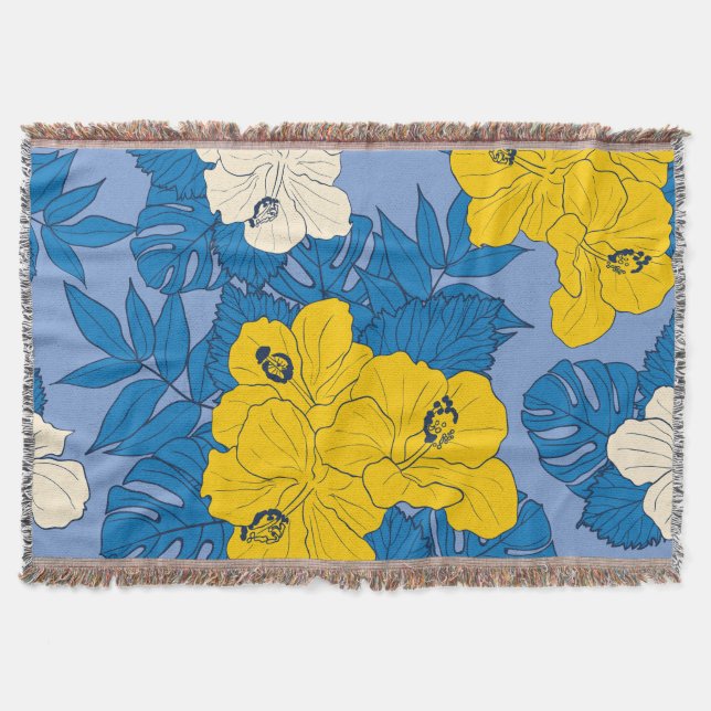 Couverture Fleurs et feuilles d'Hibiscus  (Devant)