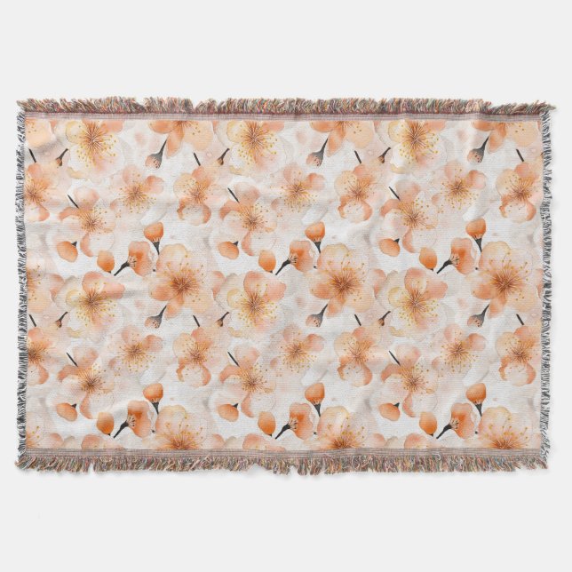 Couverture Fleurs Orange Croire (Devant)