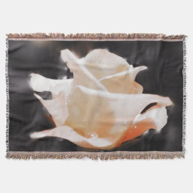 Couverture Fleurs Roses romantiques (Devant)