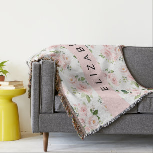 Couverture Fleurs roses, Roses, Fleurs Aquarelles, Votre Nom