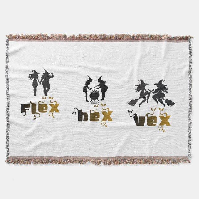 Couverture Flex. Hex. Vex. Sorcières Body Positive et Diverse (Devant)