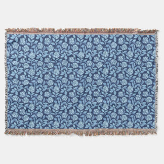 Couverture Floral bleu