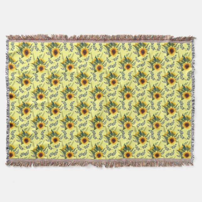 Couverture Floral de tournesols (Devant)