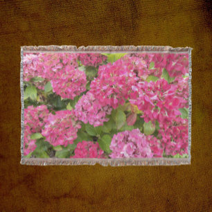 Couverture Flore rose d'Hydrangée