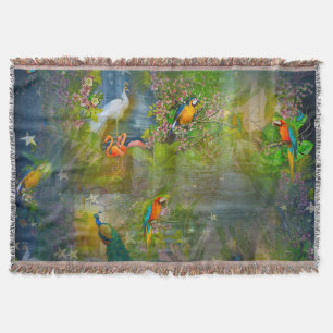 Couverture Flore tropicale Paradis & Parrots