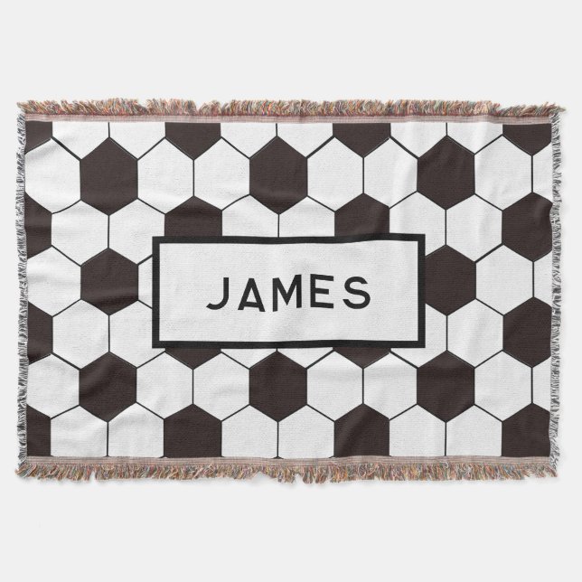 Couverture Football Enfants Football motif Football  (Devant)