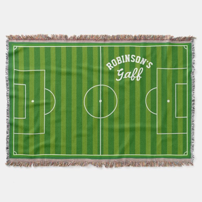 Couverture Football personnalisé (Devant)