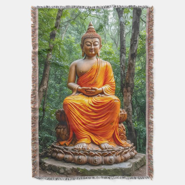 Couverture Forêt de calme : le sanctuaire du Bouddha (devant Vertical)