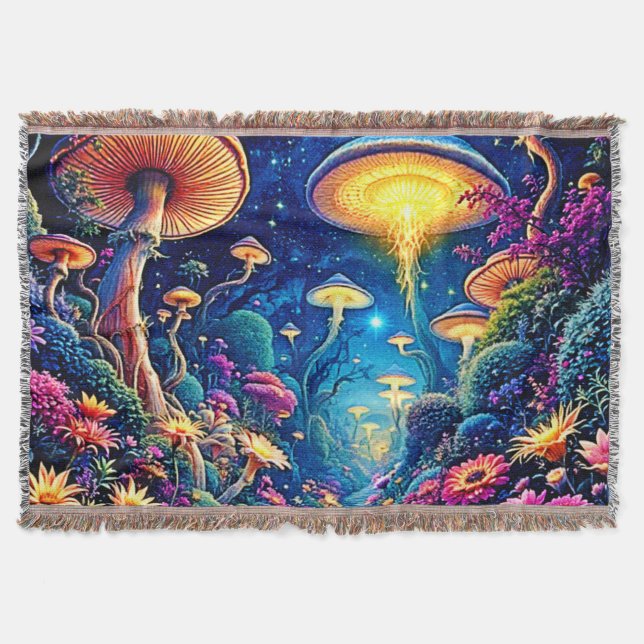 Couverture Forêt de fleurs mystiques sous les étoiles (Devant)