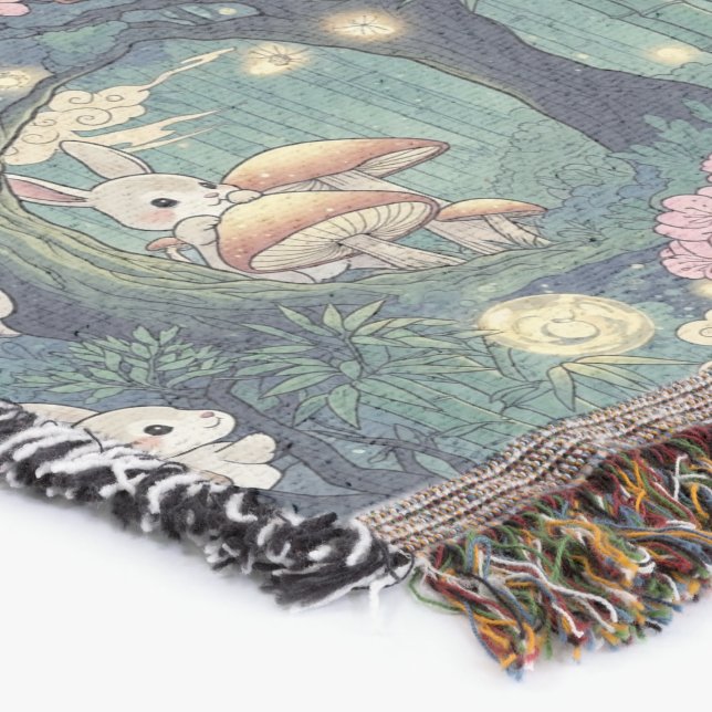 Couverture Forêt Enchantée de Sakura Bunny (Coin)