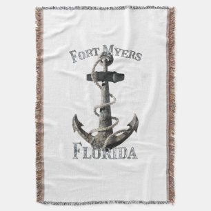 Couverture Fort Myers Florida Vacation Ancre nautique